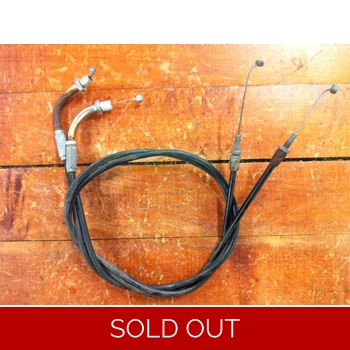 1976-79 Kawasaki KZ750B Twin Throttle Cable Set